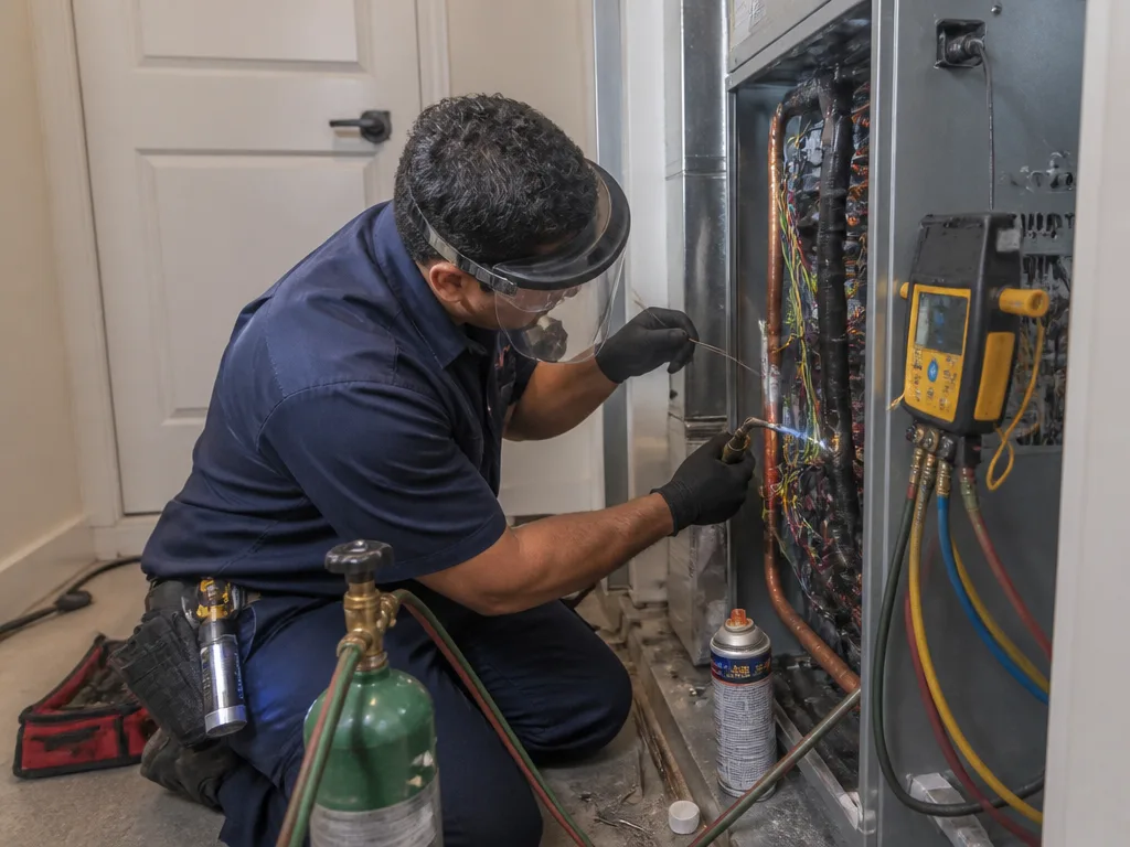 Refrigerant Leak Repair